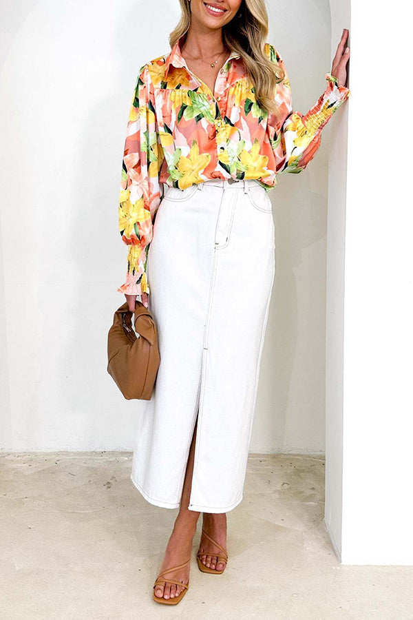 Well Tailored Shirt with a Graceful Silhouette
