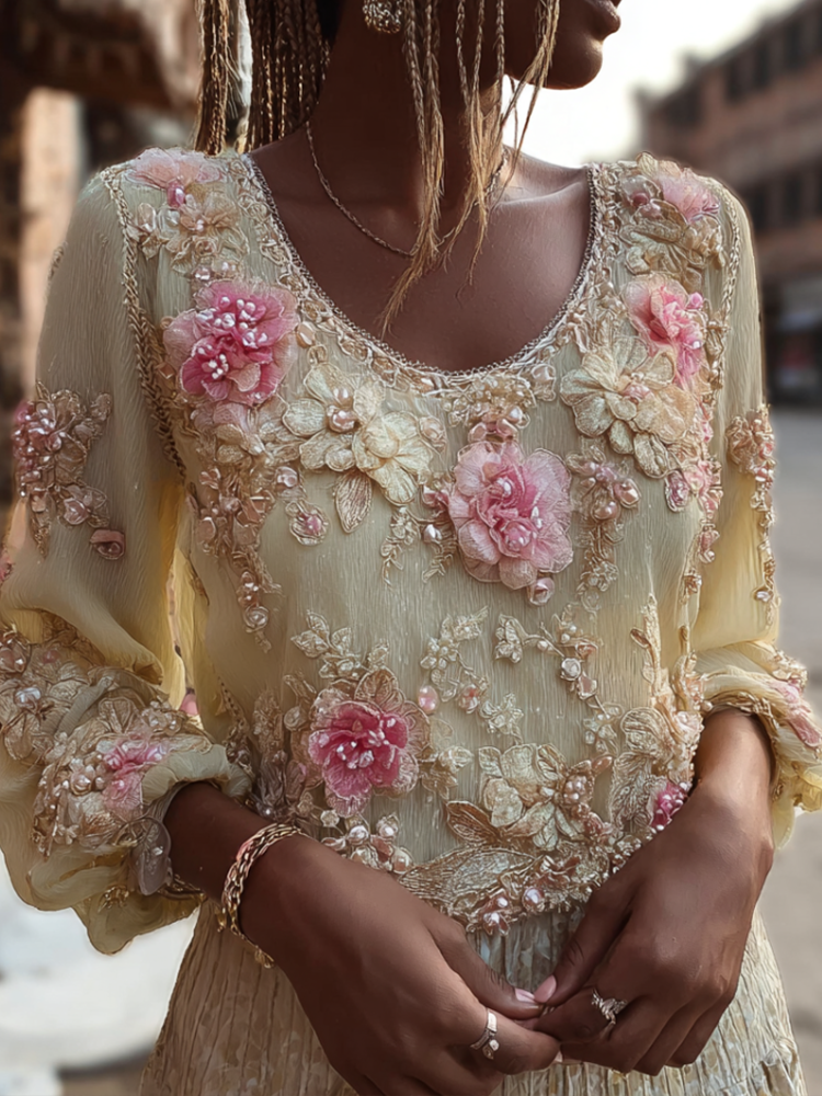 Vintage Inspired Top