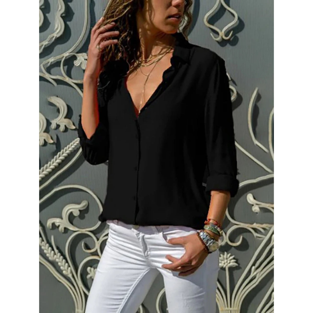 A Vintage Style Shirt with Delicate Timeless Details