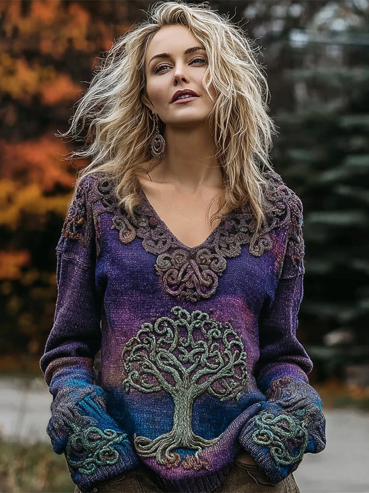 Gracefully Designed Sweater