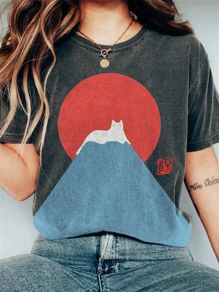 Beautifully Balanced T-Shirt with Timeless Character
