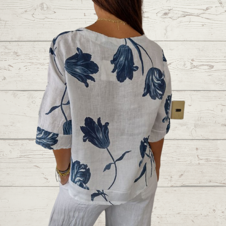 A Vintage Style Shirt with Delicate Timeless Details