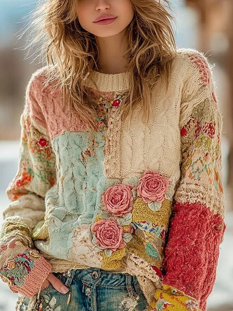 Gracefully Designed Sweater