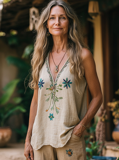 Timeless Vintage Style Top
