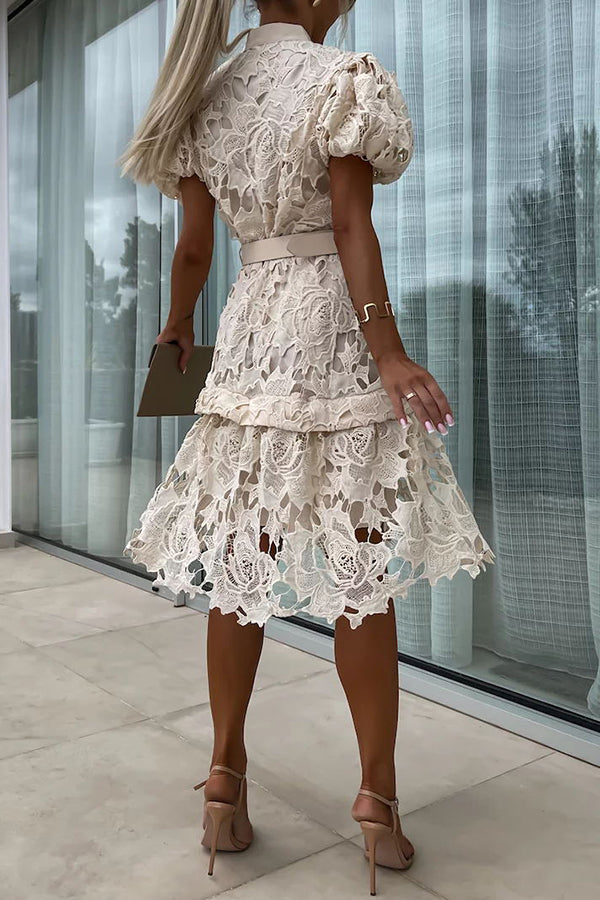 A Vintage Style Dress with Delicate Timeless Details