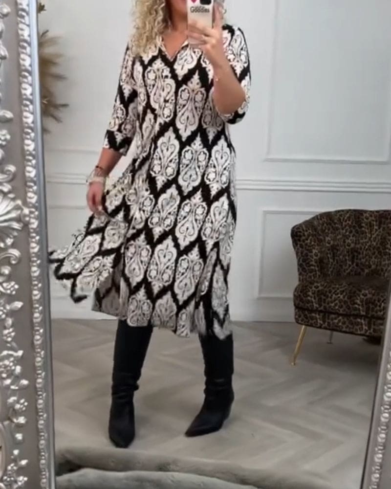 Effortlessly Elegant Dress with a Timeless Design