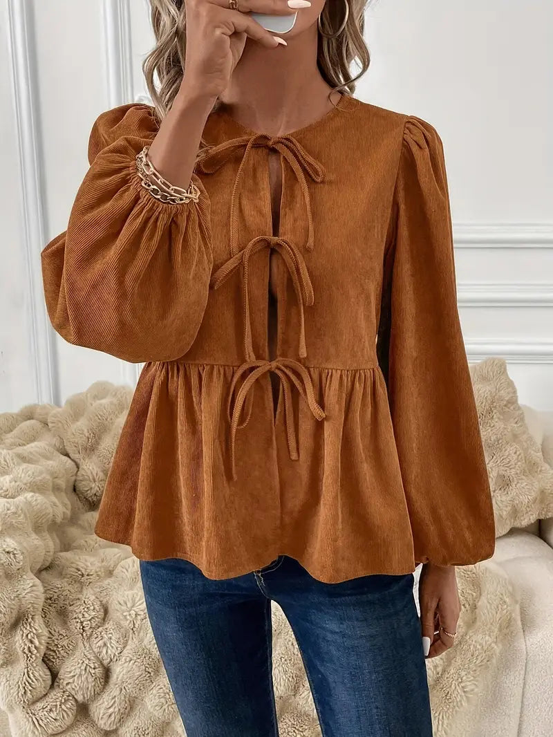 Gracefully Styled Blouse for Any Occasion