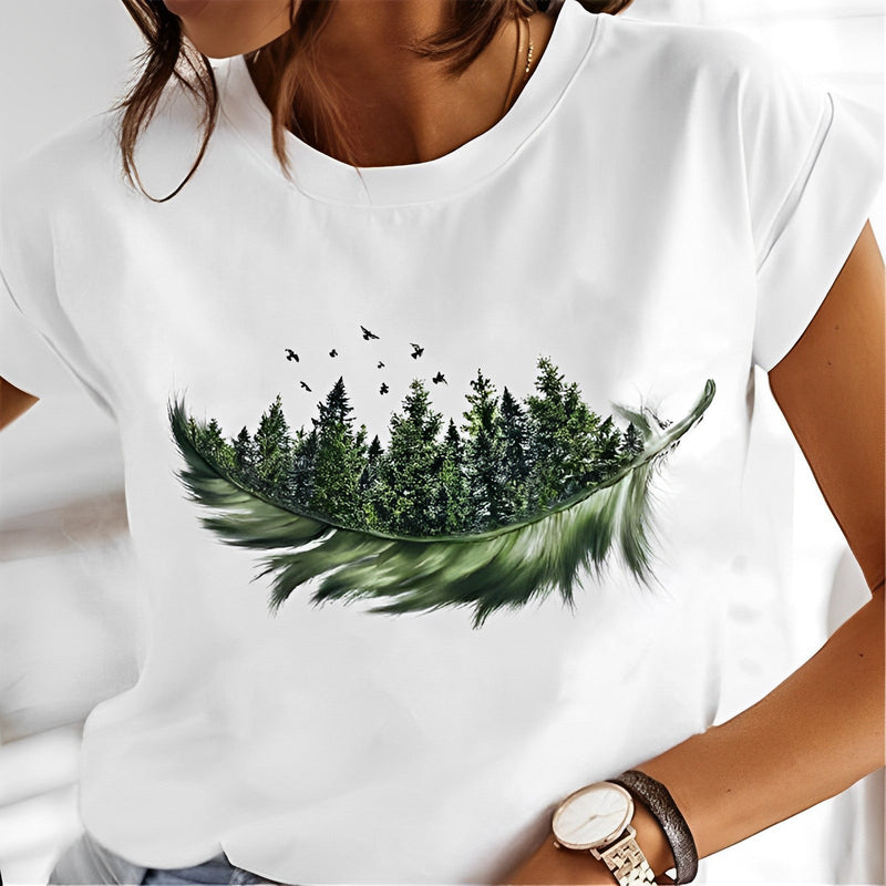 Beautifully Crafted T-Shirt in a Classic Style