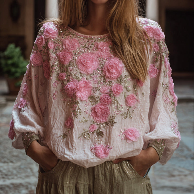 Timeless Vintage Style Top