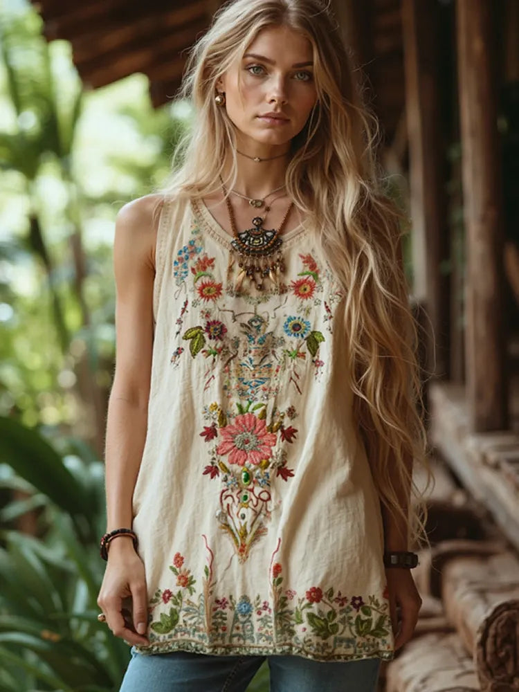 Timeless Vintage Style Top