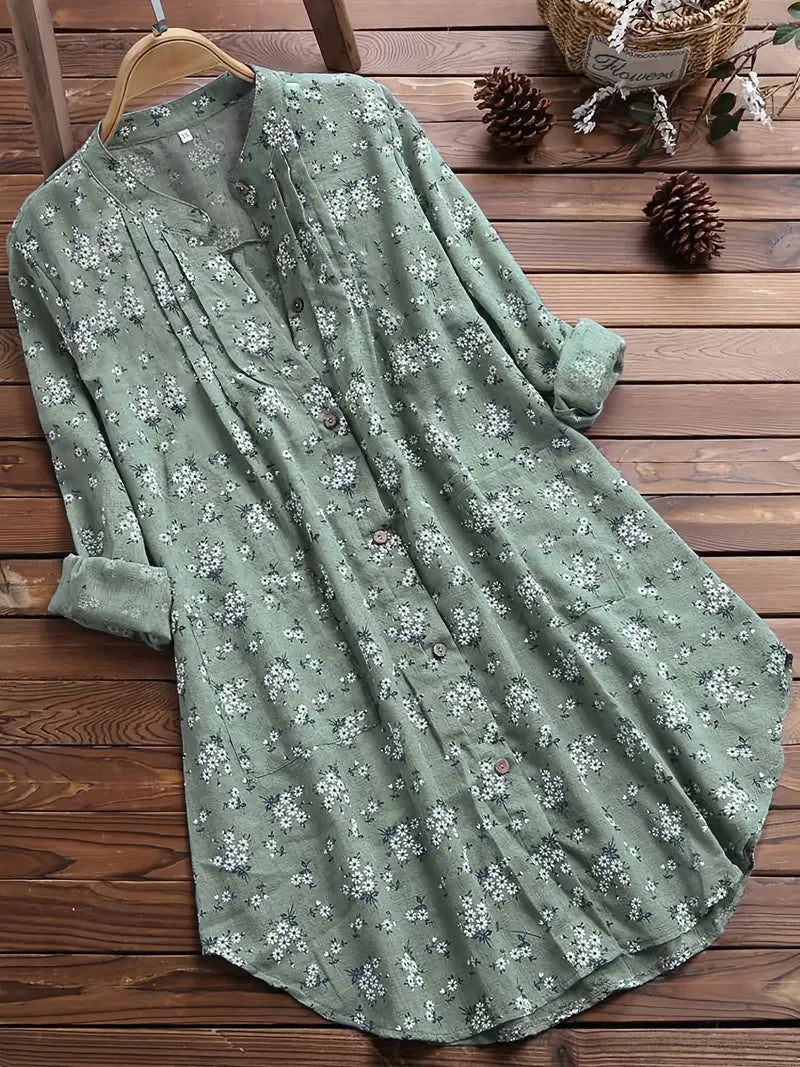 A Vintage Style Shirt with Delicate Timeless Details