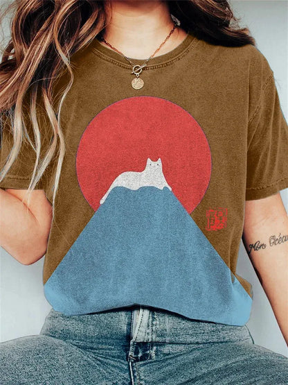 Beautifully Balanced T-Shirt with Timeless Character