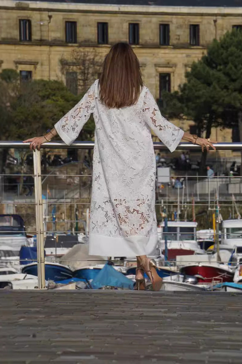 A Vintage Style Dress with Delicate Timeless Details