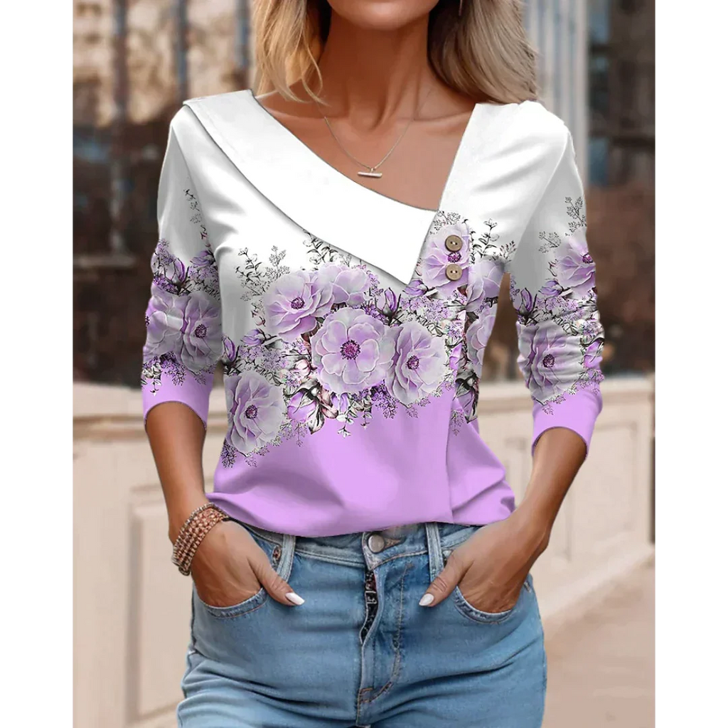 Vintage Inspired Blouse with a Contemporary Edge