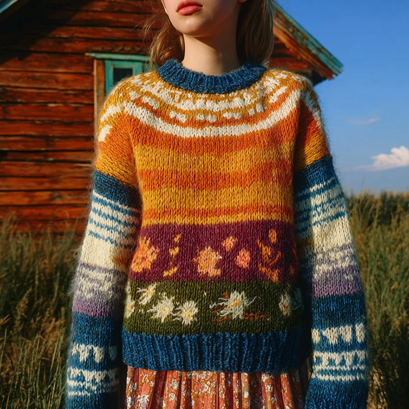 Gracefully Designed Sweater