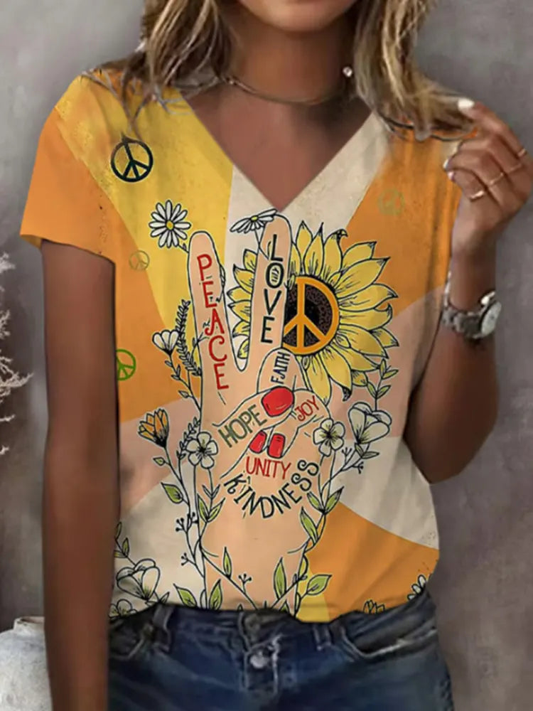 Gracefully Designed T-Shirt