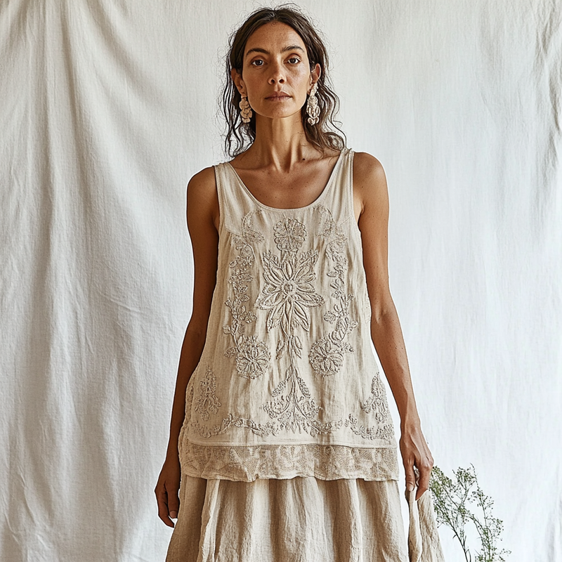 Timeless Vintage Style Top