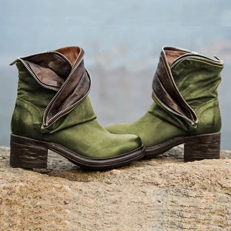 Classic Orthopedic Boots with Timeless Style