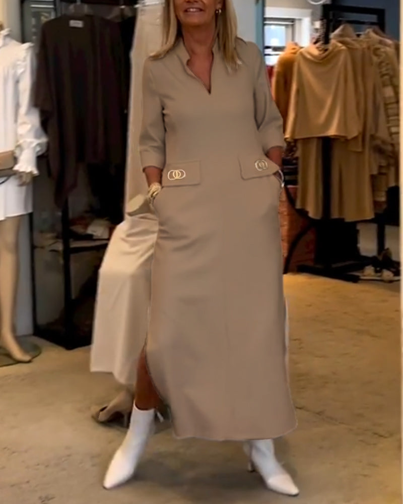 Well Tailored Dress with a Graceful Silhouette