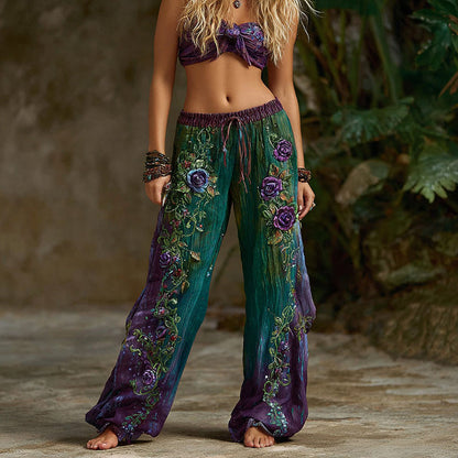 Purple green