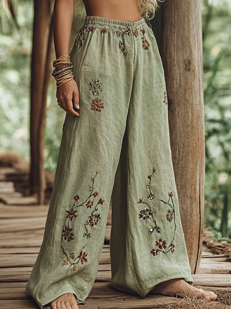 Timeless Vintage Style Pants