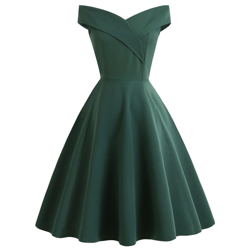 Classic Vintage Dress with a Flattering Fit