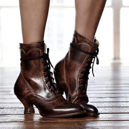 Vintage Inspired Orthopedic Boots