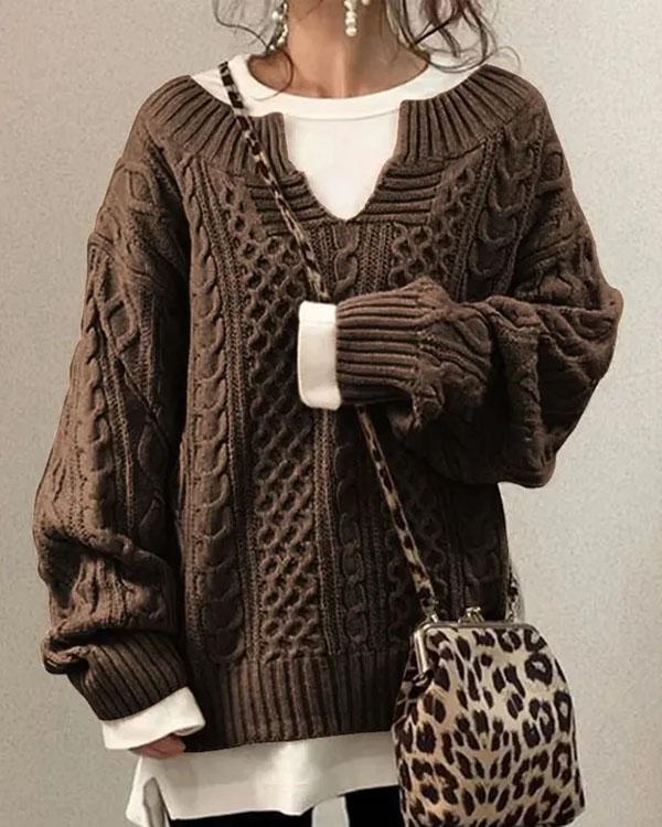 Gracefully Designed Sweater
