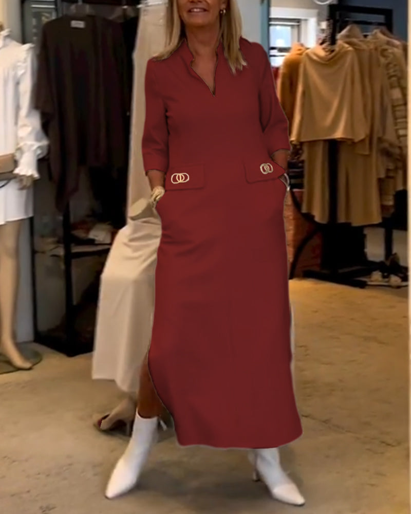 Well Tailored Dress with a Graceful Silhouette