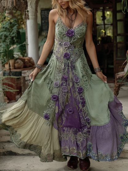 Purple green