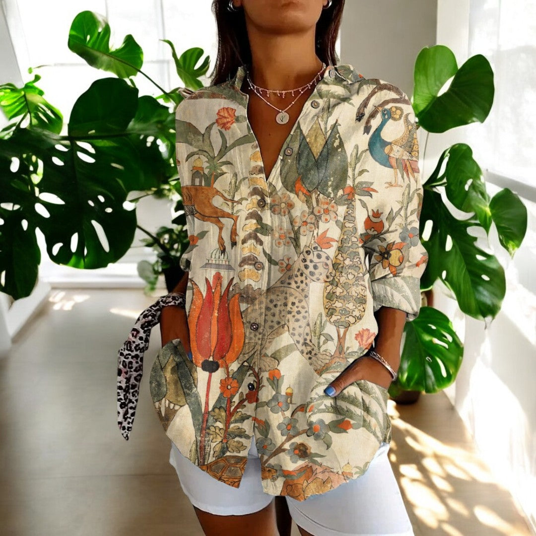 Vintage Inspired Shirt with a Contemporary Edge