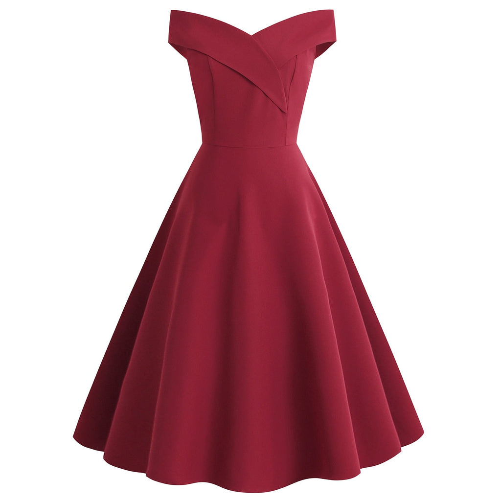 Classic Vintage Dress with a Flattering Fit