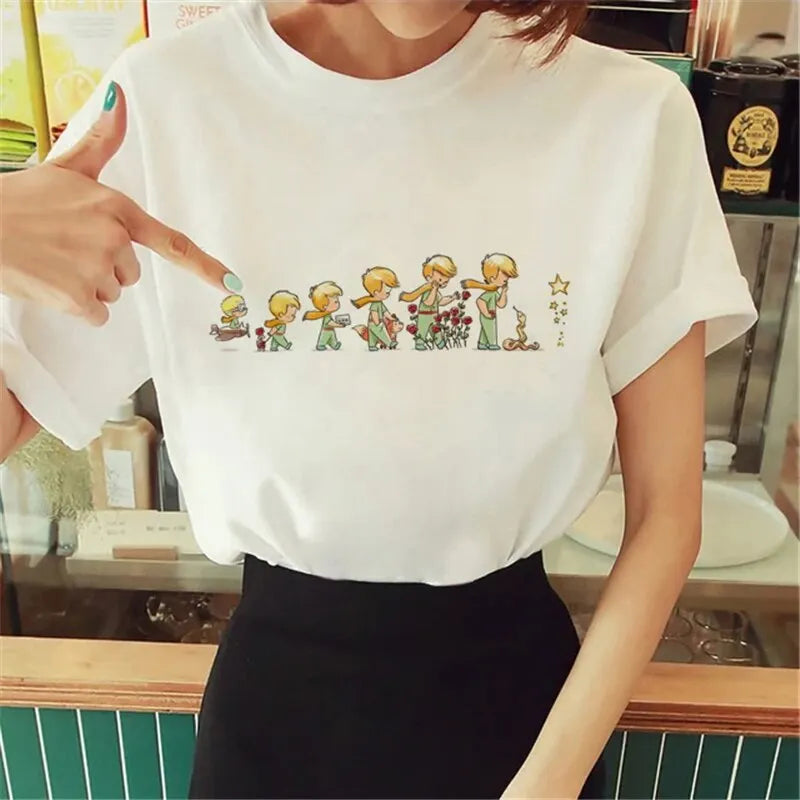 A Vintage Style T-Shirt with Delicate Timeless Details