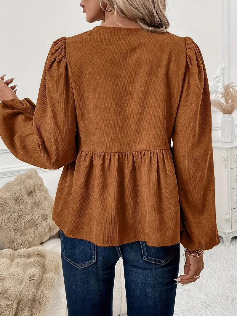 Gracefully Styled Blouse for Any Occasion