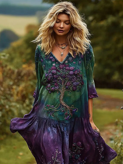 Green purple