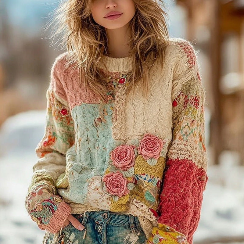 Gracefully Designed Sweater