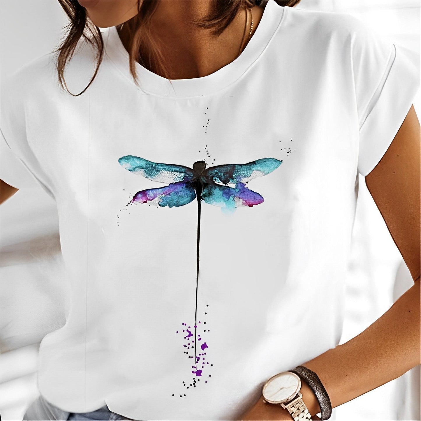 Beautifully Crafted T-Shirt in a Classic Style