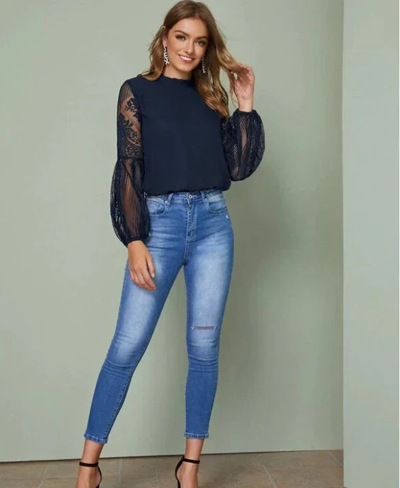 Beautifully Balanced Blouse with Timeless Character