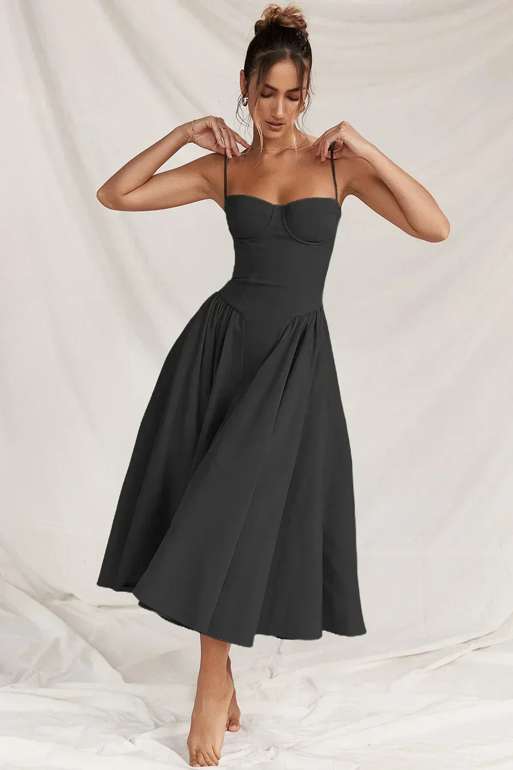 A Vintage Style Dress with Delicate Timeless Details