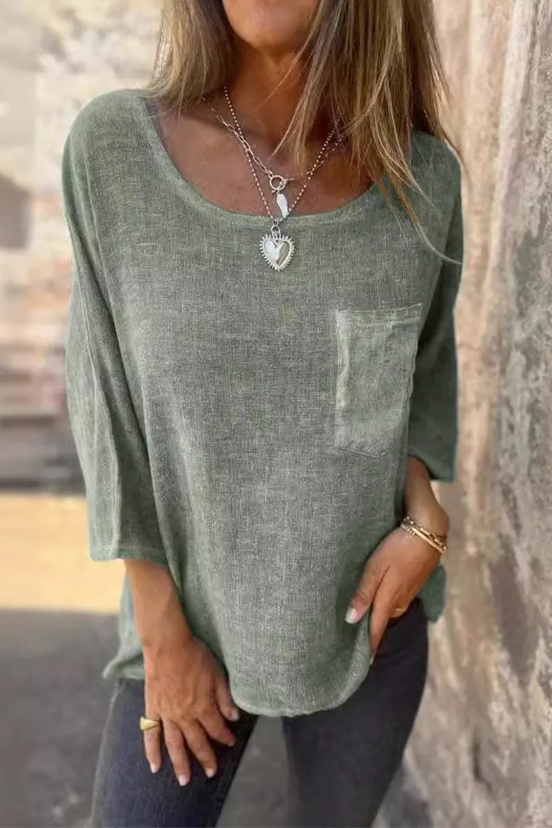 Classic Vintage T-Shirt with a Flattering Fit
