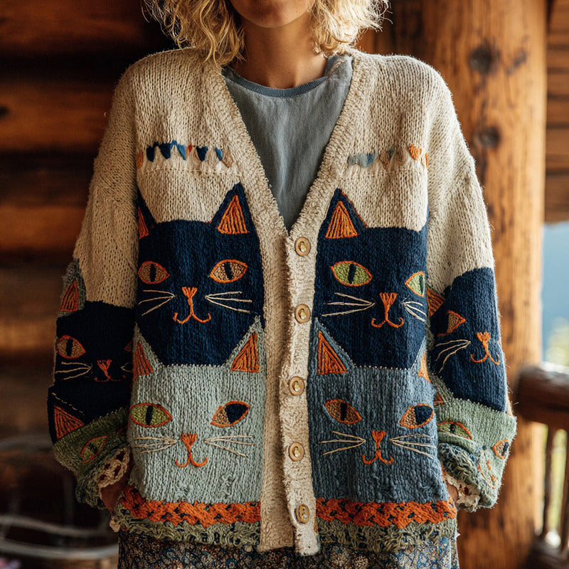 Timeless Vintage Style Cardigan
