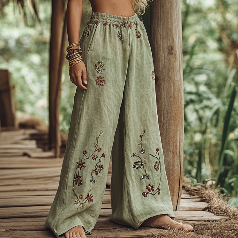 Timeless Vintage Style Pants