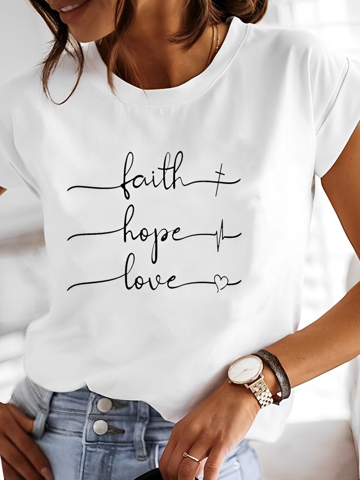 Polished T-Shirt with an Effortless Classic Look