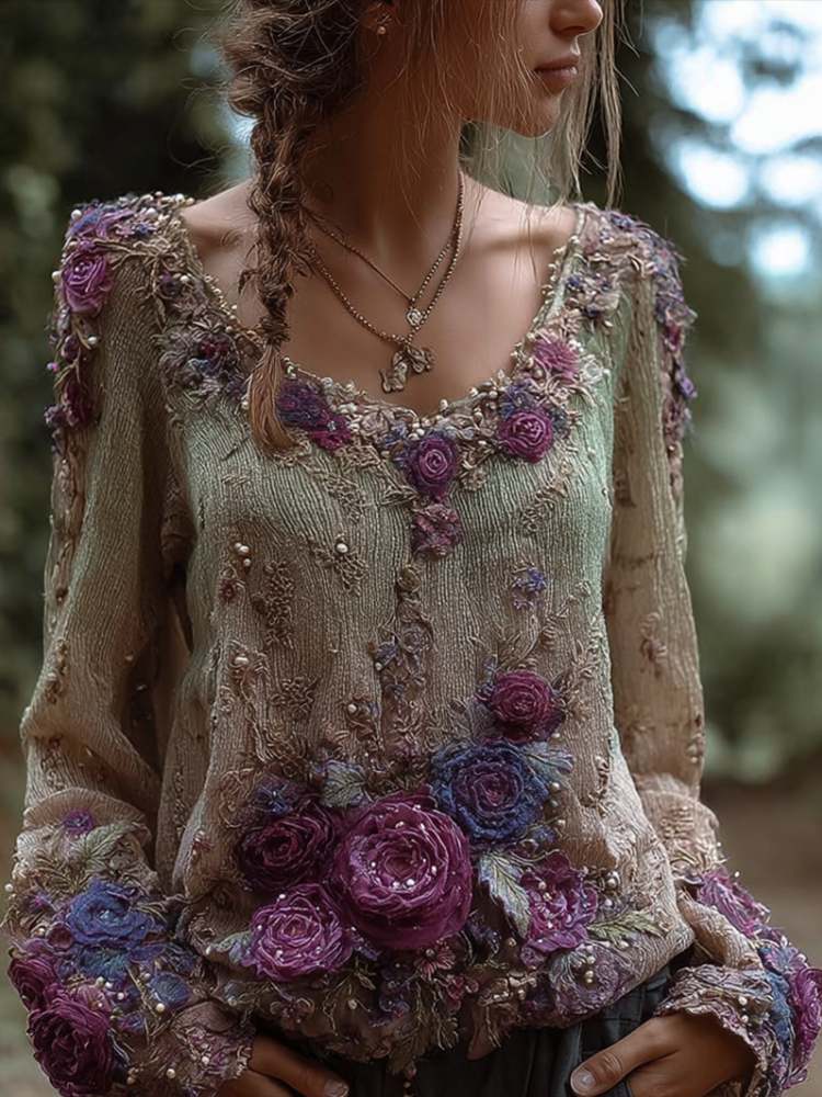 Timeless Vintage Style Sweater