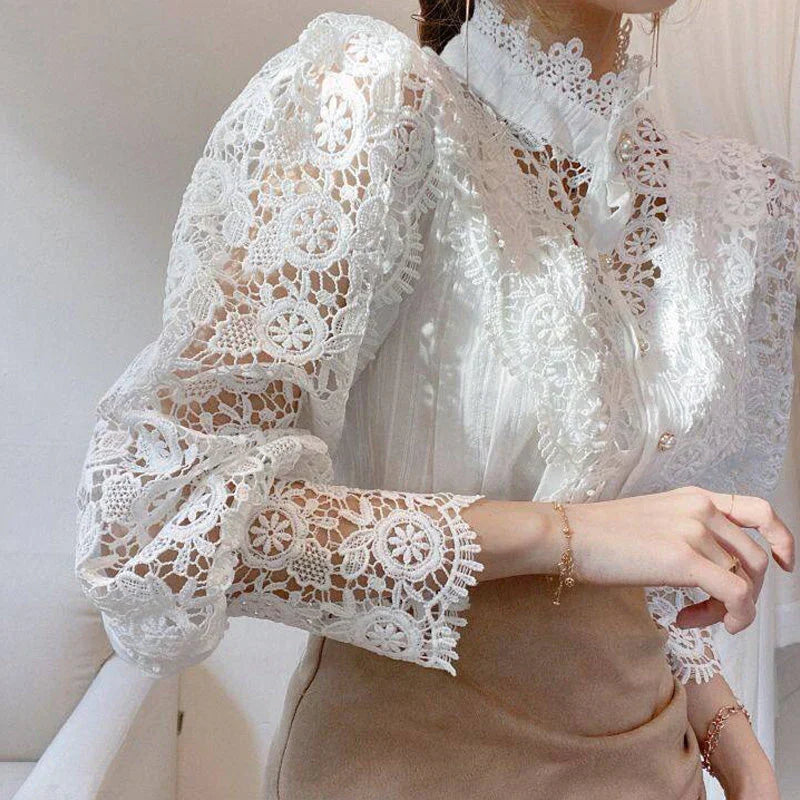 Vintage Inspired Blouse with a Contemporary Edge