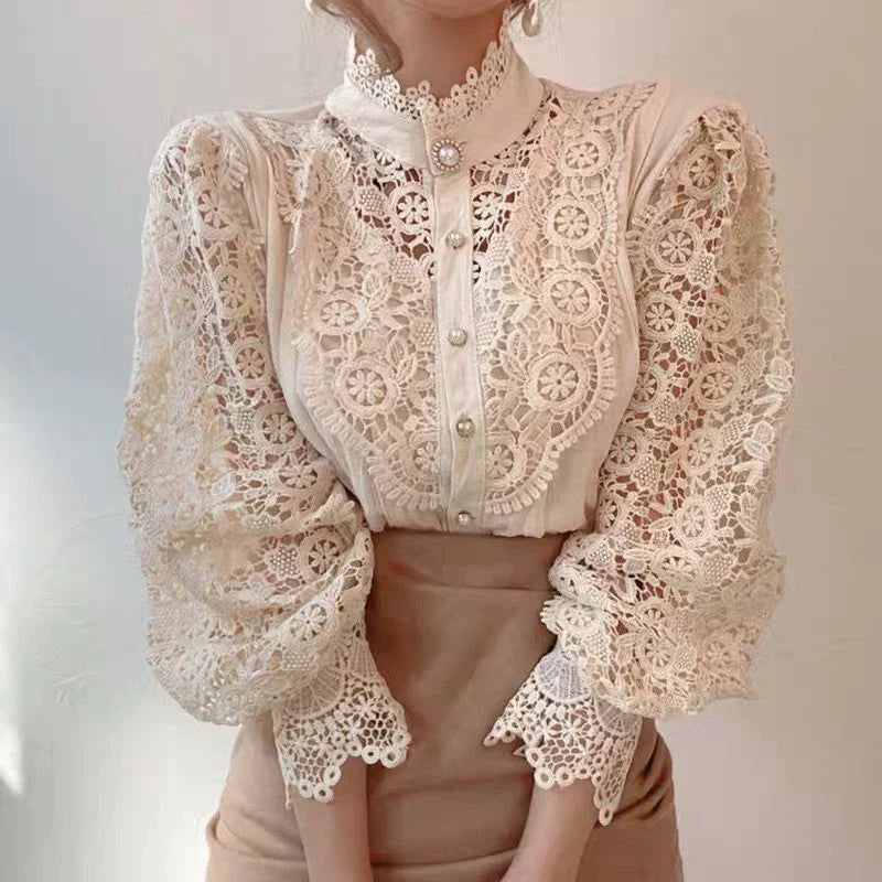 Vintage Inspired Blouse with a Contemporary Edge