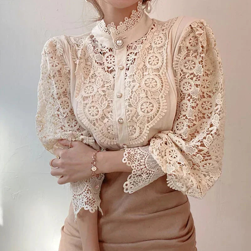 Vintage Inspired Blouse with a Contemporary Edge