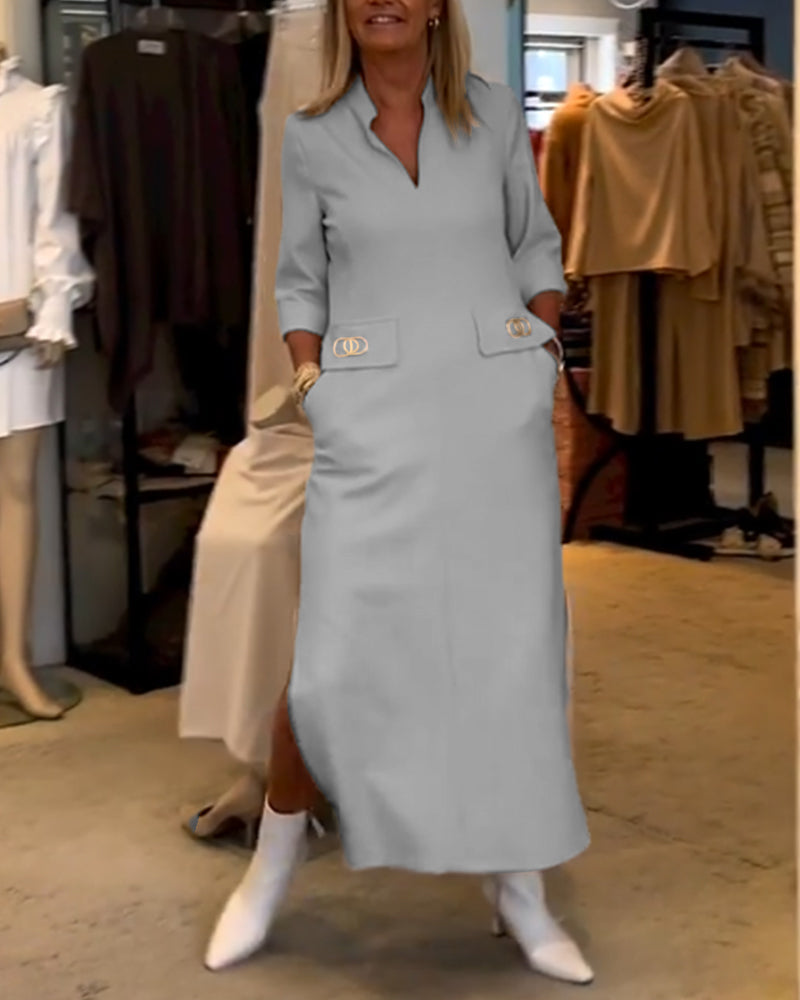 Well Tailored Dress with a Graceful Silhouette