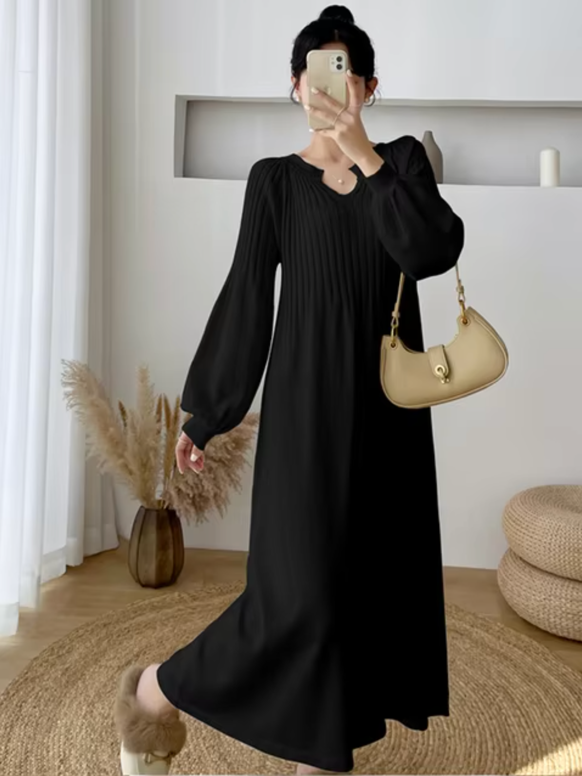 Elegantly Styled Dress for Everyday Wear