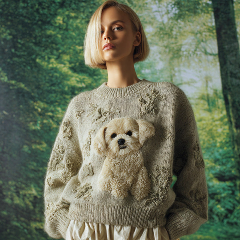 Gracefully Designed Sweater